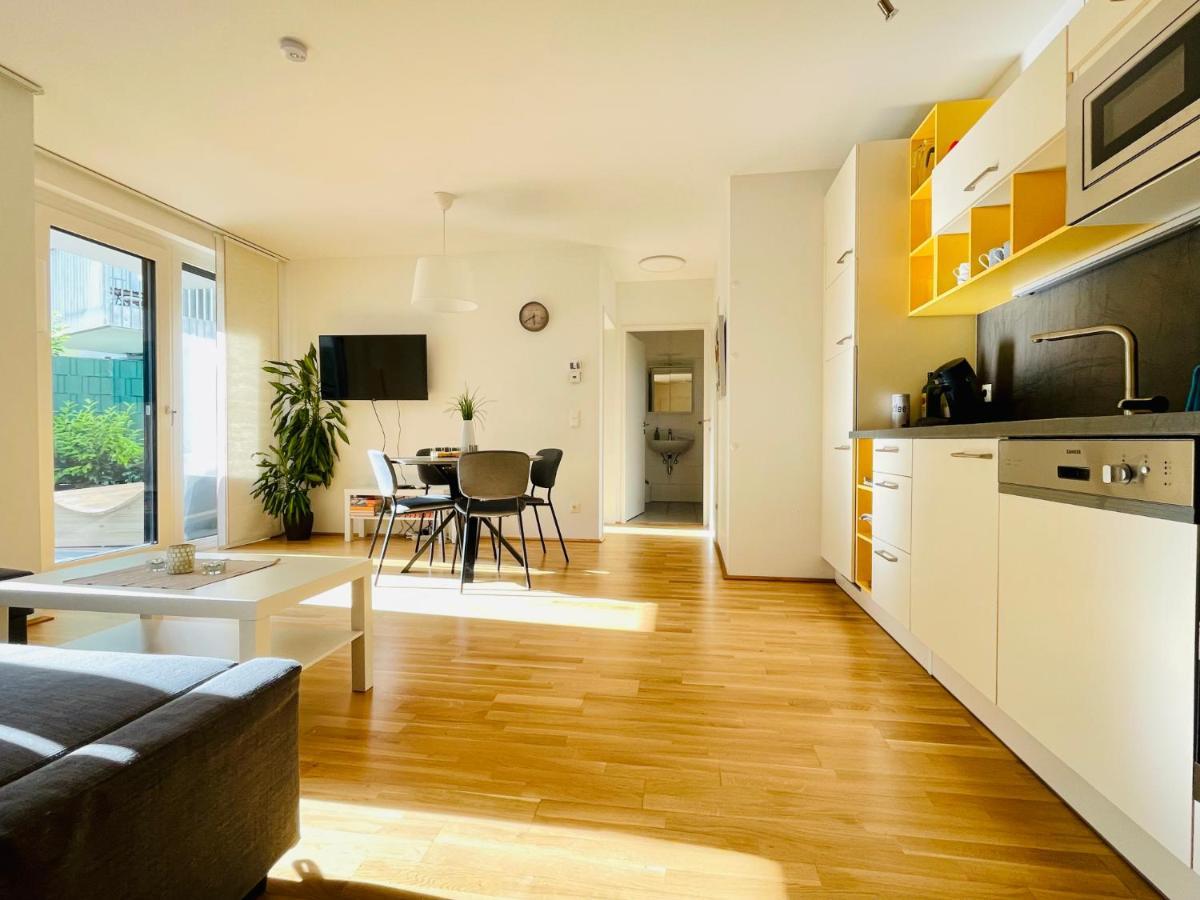 Topmodernes Sonnenwohnen Apartment Bei U-Bahn Und Therme Wien Oberlaa, 15 Min Bis Stephansplatz Zewnętrze zdjęcie